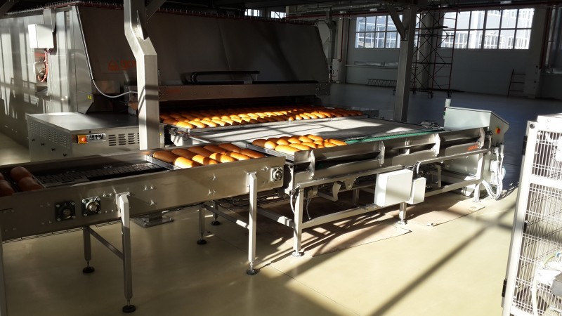 Gostol new reference industrial bakery line